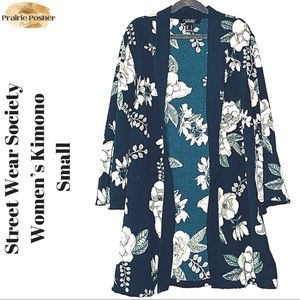 Streetwear Society, Kimono, Women’s Small, Emerald, EUC, PrairieposherCA